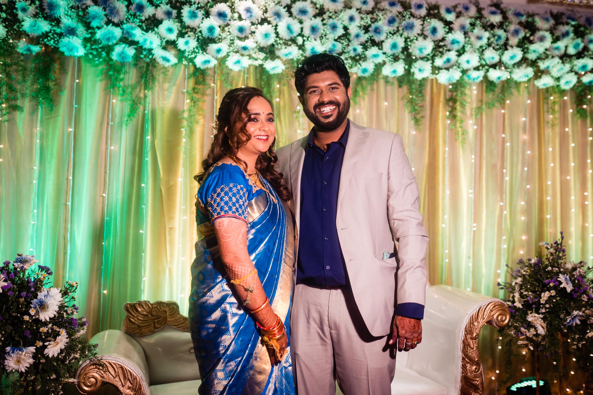 Nisha & Rohit Wedding Reception — photo 18